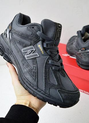 Мужские зимние кроссовки new balance 1906r cordura темно серые теплые 1950 балланс 1906r на меху