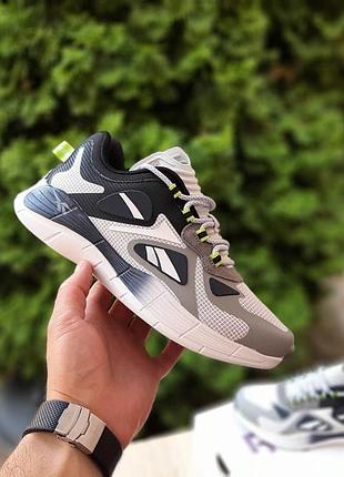 Чоловічі літні кросівки reebok zig kinetica кольорові весняні кросівки рібок зіг кінетіка для хлопця 45(28,5см)