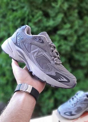 Жіночі зимові термо кросівки new balance 725 ml725 сірі теплі нью беланс 725 на зиму