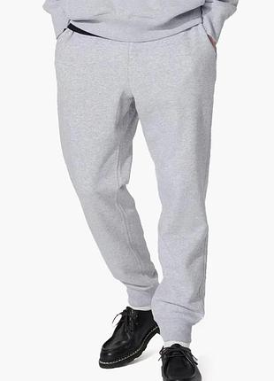 Штани чоловічі uniqlo sweatpants grey 458036-05 s