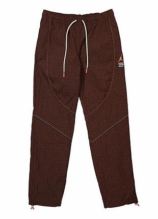 Штани jordan x mason chateau rouge woven pants brown