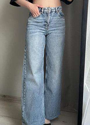 Голубі джинси pull&bear 32 розміру