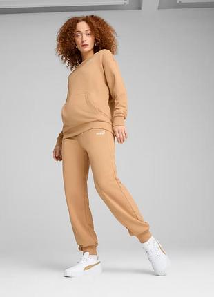Костюм спортивний жіночій relaxed sweat suit tr cl 68507463 puma бежевий
