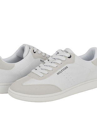 Tommy hilfiger чоловічі кросівки men's bregan sneaker light natural white multi