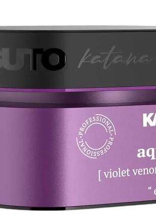 Гель для укладки kabuto hair styling aqua gel wax violet venom 150 мл