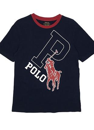 Футболка polo ralph lauren размер xs темно синяя