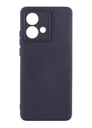 Чехол с рамкой камеры silicone cover a motorola edge 40 neo dark blue (33094_2955624)