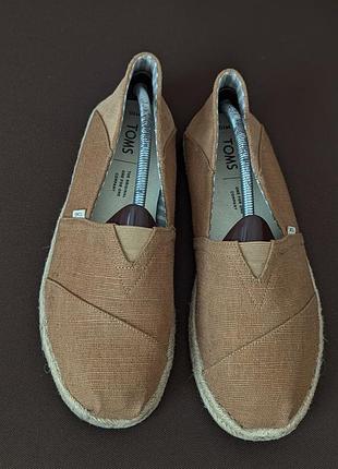 Чоловічі еспадрильї toms alpargata