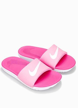 Класні шльопанці тапки nike kawa slide 34 р. устілка 22 см.
