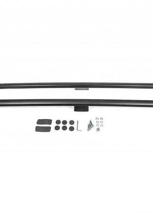 Рейлінги omsaline solid (2 шт, чорні) довга база для fiat doblo iii 2023- рр