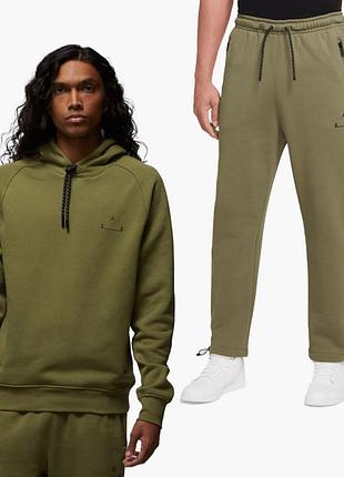 Штани air jordan m j 23e flc pant green