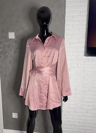 Сукня на ґудзиках плаття сорочка missguided, l