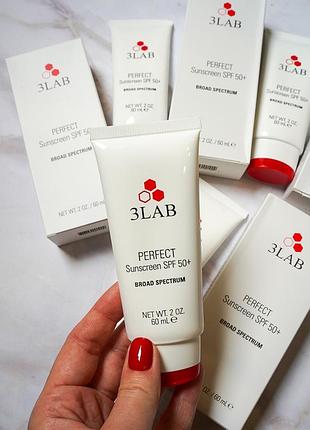 Сонцезахисний крем 3lab perfect sunscreen spf 50+ broad spectrum