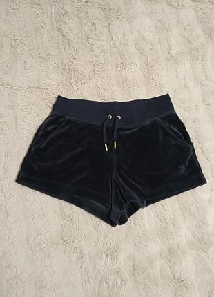 Велюровые шорты juicy couture