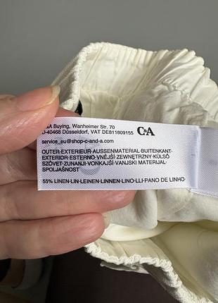Льняные шорты c&amp;a для девочки 6