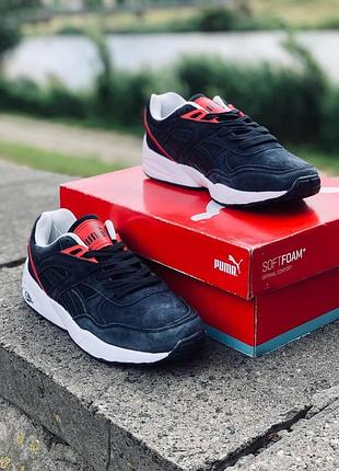 Кросівки чоловічі пума замш кроссовки мужские puma trinomic