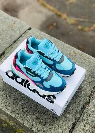 Adidas falcone кроссовки замшевые весенние женские адидас фалкон 39, 37