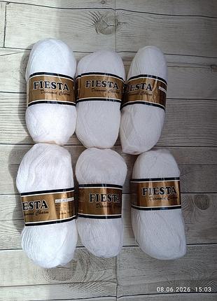 Нитки для в'язання пряжа fiesta diamond