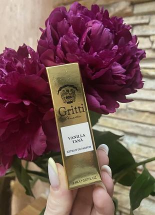 Gritti vanilla tana парфуми унісекс, 2мл