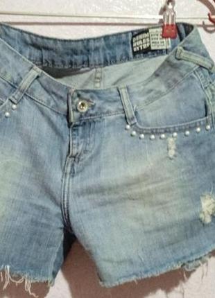 Шорти джинсові жіночі короткі denim rules by trf