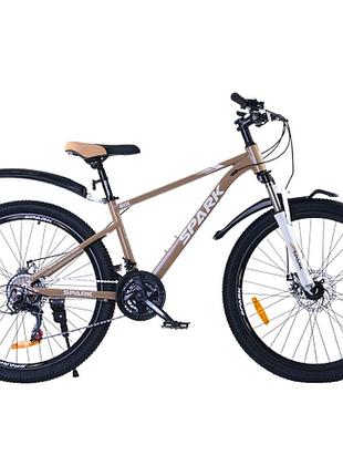Велосипед spark sol (колеса - 26", алюмінієва рама - 15") капучино