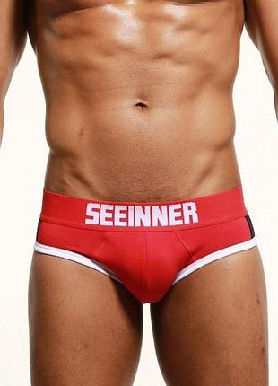 Червоні бріфи seeinner 5