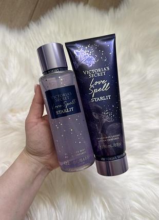 Набір парфумований спрей + лосьйон love spell starlit