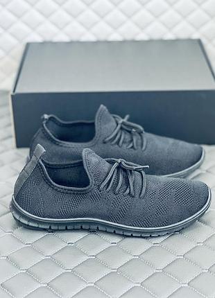 Кроссовки слипоны женские летние сетка puma run чёрные пума беговые 38, 39, белый
