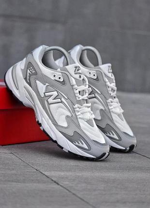 Осенние мужские кроссовки new balance 725 серые весенние сетка кожаные, мужские кроссовки нью баланс 725