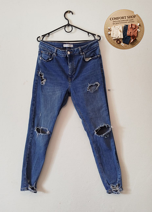 Рвані джинси жіночі denim co розмір xl