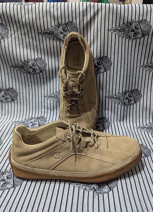 Мужские замшевые туфли timeberland smart comfort р.43/44