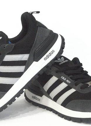 Кроссовки мужские adidas весна-лето-осень, адидас текстиль.натуральный замш,на пене 45