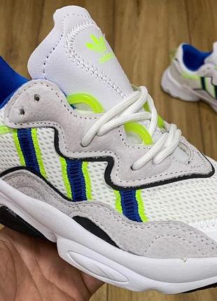 Кроссовки женские из обувного текстиля и натуральной замши adidas 38