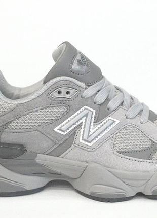 Кроссовки new balance 9060.подростковые демисезонные кроссовки нью беленс 9060. кожа.натуральный замш.