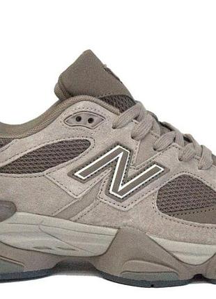 Мужские кроссовки new balance 9060 весна-осень замша текстиль молодежные кроссовки 41