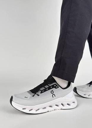 Мужские кроссовки onunning cloudtilt light grey black 3