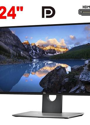 Монитор dell ultrasharp u2518d / 25" (2560x1440) ips / 1x hdmi, 3x dp, 5x usb 3.0, 1x audio / vesa 100x100 / pivot