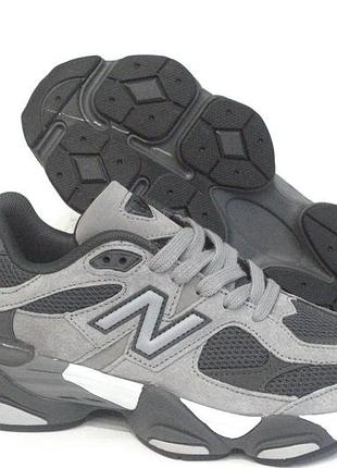 Женские кроссовки new balance 9060.подростковые демисезонные кроссовки нью беленс 9060. кожа.натуральный замш.