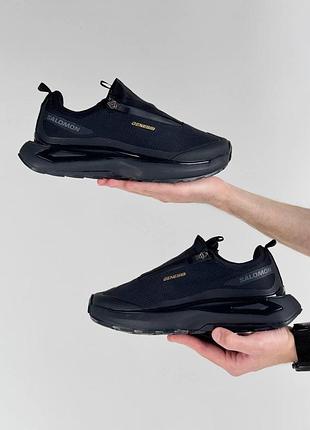 Чоловічі кросівки salomon odyssey elmt advanced all black 4