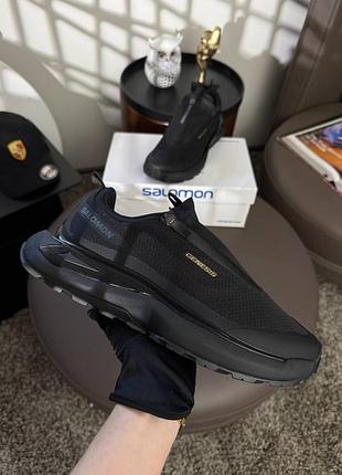 Чоловічі кросівки salomon odyssey elmt advanced all black 5
