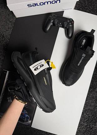 Чоловічі кросівки salomon odyssey elmt advanced all black 9