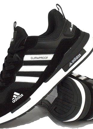 Кроссовки мужские adidas весна-лето-осень, адидас текстиль.натуральный замш,на пене 45