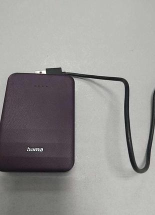 Универсальный внешний аккумулятор повербанк б/у hama color 10 10000 mah
