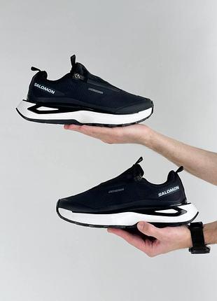 Мужские кроссовки salomon odyssey elmt advanced black white 5