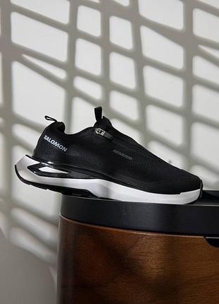 Мужские кроссовки salomon odyssey elmt advanced black white 8