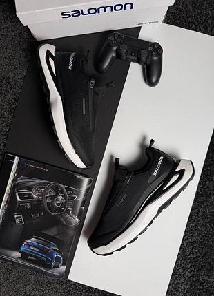 Мужские кроссовки salomon odyssey elmt advanced black white 10