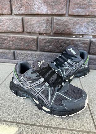 Кроссовки asic gel комбинированные серые 40