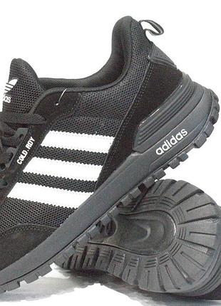 Кроссовки мужские adidas весна-лето-осень, адидас текстиль.натуральный замш ,на пене 43