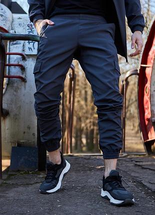 Штаны "easy" softshell. мужские брюки серые