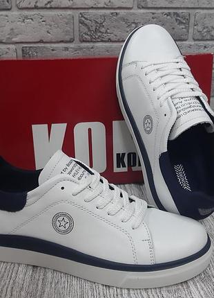 Кеды мужские konors white blue 45